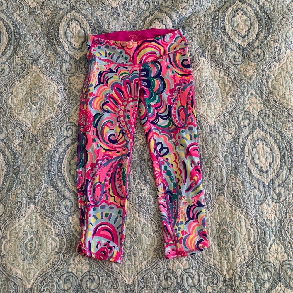Lilly Pulitzer Luxletic Crop Legging Size Small